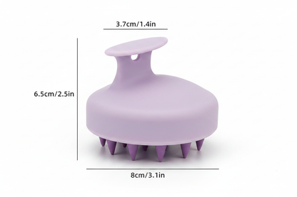 Silk Strand™ The Tension Release - Purple Silicone Scalp Massage Brush